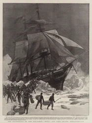 The Foundering of the Steamship Wolf off Fogo Island, Newfoundland