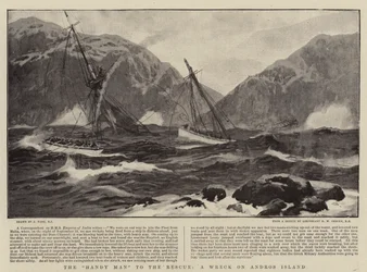 The Handy Man to the Rescue, A Wreck on Andros Island