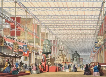 View of the Great Exhibition of 1851: British Nave