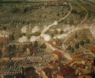 War of the Spanish Succession: Imperial Troops Commanded by Prince Eugene of Savoy Rout French Troops in the Battle of Malplaquet