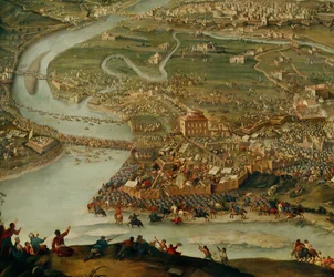 War of the Spanish Succession: Prince Eugene of Savoy Relieves Turin, Italy, from the Siege by French Troops
