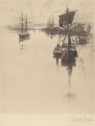 Below Chestnut St. Bridge, Philadelphia, 1884