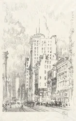 Broadway Above 23rd Street, #11 in Iconophile Club Collection