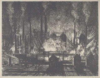 Changing Shifts, Charleroi, 1911