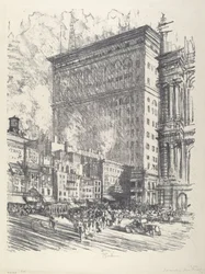 City Hall Square and Wanamaker Building