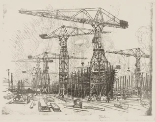 English War Work: The Old Shipyard