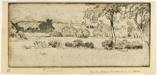 Hampton Court, the Long Palace
