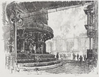 Making Pig Iron: The Base of the Blast Furnaces