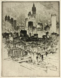 New York, from Brooklyn Bridge