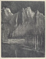 Night in the Yosemite, 1912
