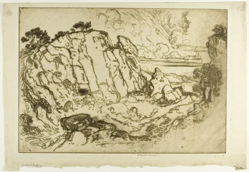 Quarry on Pentelicon