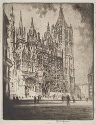 The West Front, Rouen Cathedral