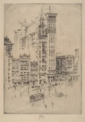 Union Square, Rainy Day