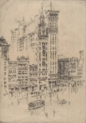 Union Square, Rainy Day