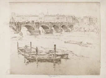 Waterloo Bridge and Somerset House