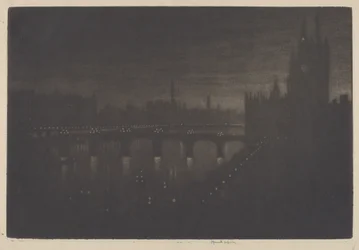 Westminster, Evening, 1909