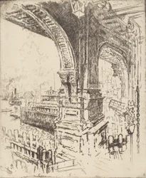 Within the Ferry, Cortlandt Street, New York