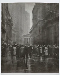 The Curb Market - New York, 1921