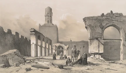 Mosque el Hakem, Cairo, 1843