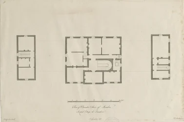 Sandon Hall - Plan of Chamber Floor