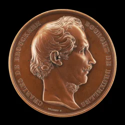 Charles de Brouckère, Mayor of Brussels [obverse]