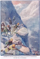 Crushed by Rolling Stones, Mown Down by Volleys of Musket Shot, the Men Fell in Hundreds