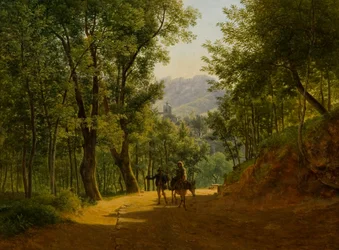 Italian Landscape (Path near Cava de