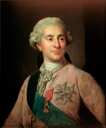 Portrait of Louis XVI (1754-1793) wearing the insignia of the Order of the Golden Fleece