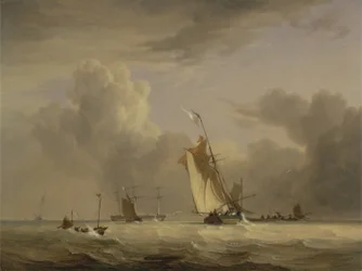 Fishing Smack and other Vessels in a Strong Breeze