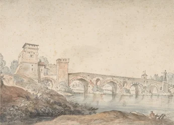 Ponte Molle, Rome, 18th century