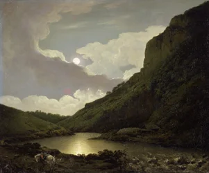 Matlock Tor by Moonlight