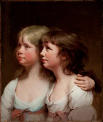 Portrait of Sarah and Ann Haden