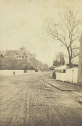 Untitled carriage tracks, 1850-1880s