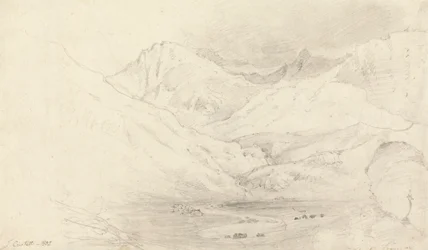 The Valley of Nant Ffrancon, Caernarvonshire