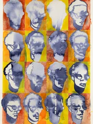 Colorful Portrait Grid
