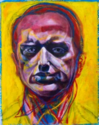 Intense Colorful Portrait
