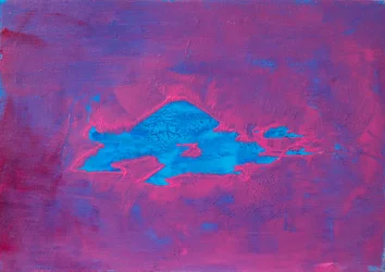 Vibrant Abstract Landscape