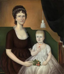 Elizabeth Grant Bankson Beatty Mrs. James Beatty and her daughter Susan