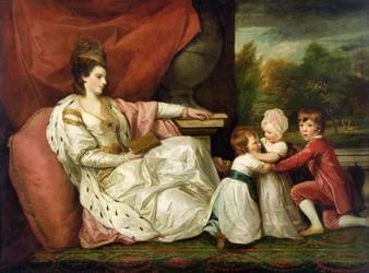 Charlotte Grenvill (Lady Williams-Wynn) and her Children, c.1788
