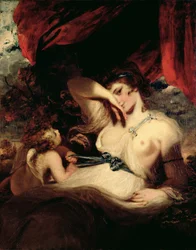 Cupid Unfastening the Girdle of Venus