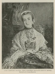 Lady Caroline Lennox, First Baroness Holland