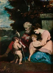 The Holy Family with the Infant St John, 1788-9