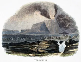 Volcanoes, from Phenomena of Nature