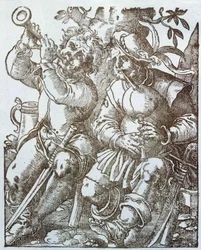 Flute and Bagpipe Players in the Middle Ages