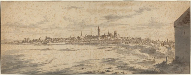 View of Mons, Belgium