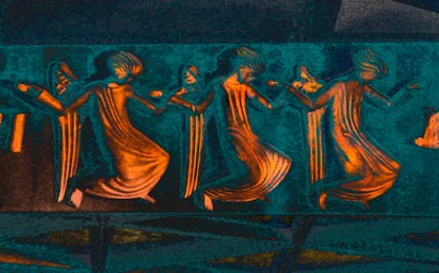 Attending the Annunciation, from the series Annunciation