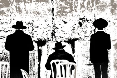Dovening, from the series Tuesday at the Wailing Wall
