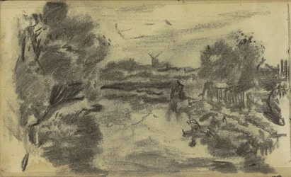 Landscape with Water and a Mill