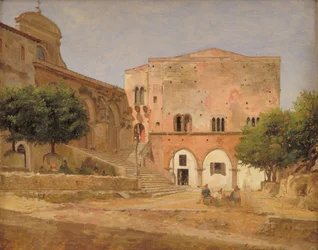 The Market Place in Priverno
