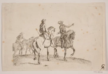 Three Uniformed Riders